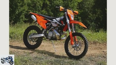 KTM 300 EXC and KTM 500 EXC-F in the test