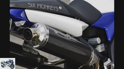 Single test: Six Monkeys Triumph Daytona 1050