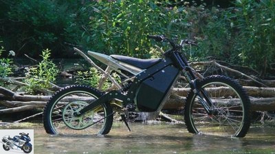 Bykstar e-motorcycle: cross between MTB and enduro