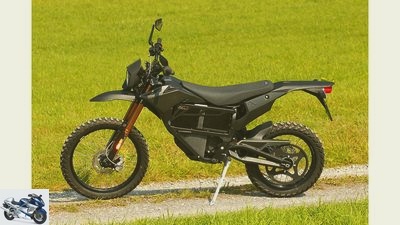 Electric motorcycle Zero FX ZF 5.7 in the test