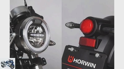 Horwin CR6: Cafe racer with an electric heart