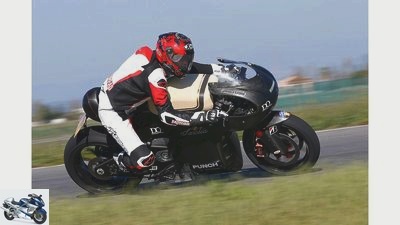 Electric superbike Sarolea SP7 in the driving report