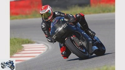 Electric superbike Sarolea SP7 in the driving report