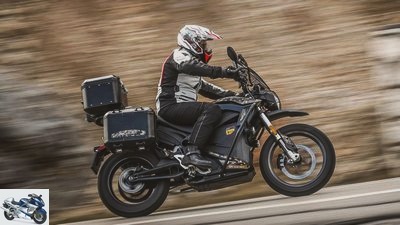 Electric touring motorcycle Zero DSR Black Forest (2018) long-term test
