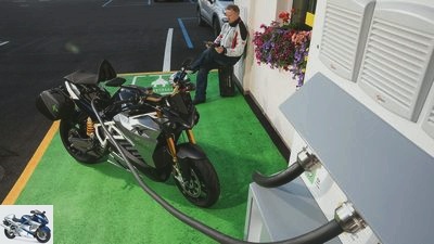 Energica Eva in the driving report