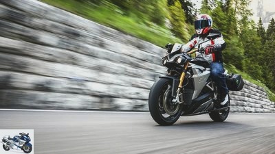 Energica Eva in the driving report
