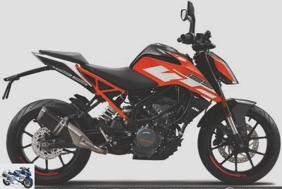 Roadster - 125 Duke test: big update for the small KTM - 125 Duke test page 1 - It has more than a big one!