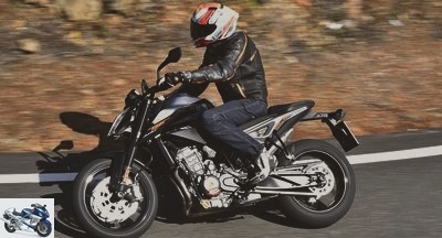 Roadster - Test 790 Duke: KTM conquers bestselling roadsters - Test 790 Duke page 4: Technical sheet
