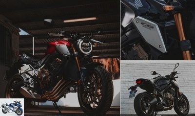 Roadster - 2019 Honda CB650R Review: Too Good to Be a Hornet? - CB650R test Page 2: details and captioned photos