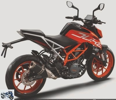 Roadster - KTM 390 Duke test: the A2 license with class and without restraint - 390 Duke test page 1 - The KTM roadster for A2 license