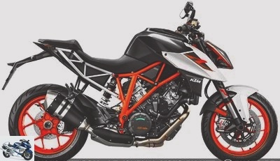Roadster - KTM 390 Duke test: the A2 license with class and without clamping - 390 Duke test page 2 - The Full Power and Full LED Katoche
