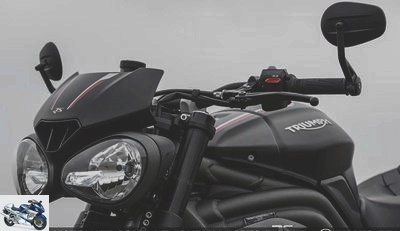 Roadster - Speed ​​Triple RS test: the Triumph roadster raises the tone and the sound in 2018 - Speed ​​Triple RS test page 1: a second Sporty Roadster ...