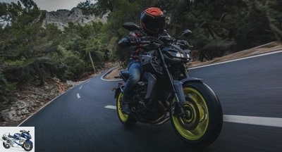 Roadster - Test Yamaha MT-09 2017: mult (r) iples pleasures! - Page 2 - Dynamics: more rigor and efficiency