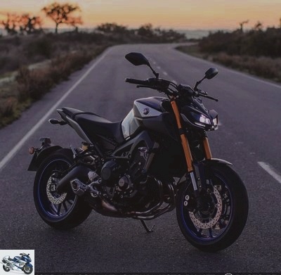 Roadster - Yamaha MT-09 SP test: the one we SPEED! - MT-09 SP test page 1 - Static: major change and eyeshadow
