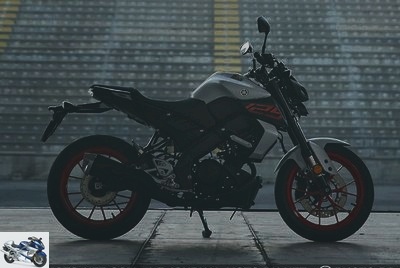 Roadster - Test Yamaha MT-125 2020: what's up? - MT-125 test page 2: details in captioned photos