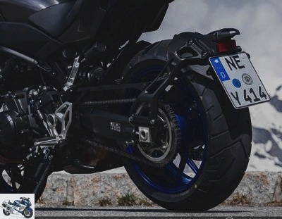 Roadster - Yamaha Niken test: trying the three-wheeled motorcycle is to tame it! - Yamaha Niken test page 3: Technical point