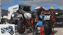 Comparison test: Ducati 1198 SP and KTM RC8 R