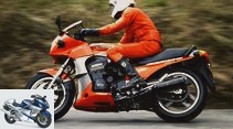 First driving report of the Kawasaki GPZ 900 R (MOTORRAD 1-1984)