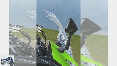 KTM 1290 Super Duke GT, BMW S 1000 XR, Kawasaki Z 1000 SX Tourer and Suzuki GSX-S 1000 F