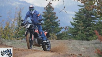 KTM 890 Adventure (2021) in the driving report