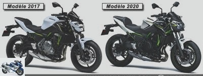 Roadster - 2020 Z650 test: the Kawasaki roadster not all new but all beautiful? - Z650 2020 test page 1: tastes and colors