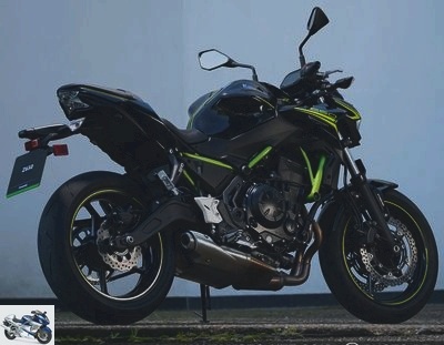 Roadster - 2020 Z650 test: the Kawasaki roadster not all new but all beautiful? - Z650 2020 test page 1: tastes and colors