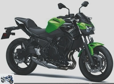 Roadster - 2020 Z650 test: the Kawasaki roadster not all new but all beautiful? - Z650 2020 test page 2: Technical point