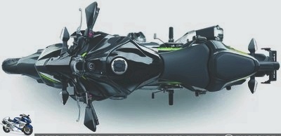 Roadster - Z900 test: the new Kawasaki roadster without aids! - Page 3 - Technical update Kawasaki Z900
