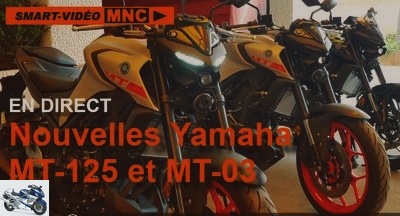 Roadster - MT-125 and MT-03: live from the launch of the new small Yamaha roadsters! - Used YAMAHA