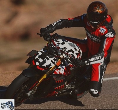 Roadster - Pikes Peak 2019: deadly fall of Carlin Dunne on the Ducati Streetfighter V4 - Used DUCATI