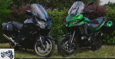 Road - Duel Versys 1000 Vs FJR1300: road maxitrail killed GT sport? - Duel Versys 1000 Vs FJR1300 page 2: Long live the road trail?