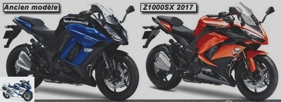 Road - 2017 Kawasaki Z1000SX Review: a & quot; super bike & quot; for the road - Page 3 - Technical update Z1000SX 2017
