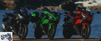 Road - 2017 Kawasaki Z1000SX Review: a & quot; super bike & quot; for the road - Page 1 - Z1000SX 2017, a little more GT
