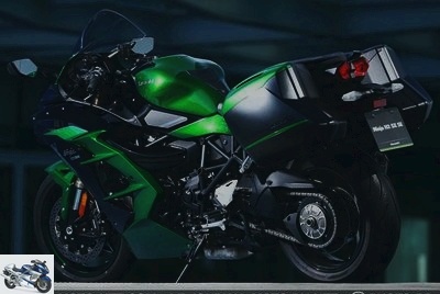 Road - Ninja H2 SX test: sporty road bike, in green and against everything! - Ninja H2 SX test page 3 - Hypersportive motorway