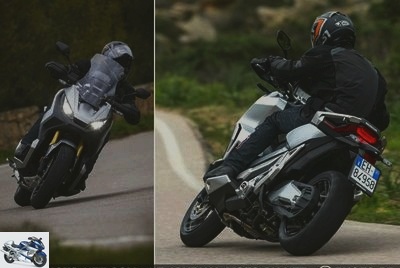 Scooter - Honda X-ADV test: the Integra takes the right path - X-ADV test Page 3: MNC technical update