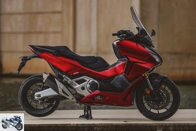Scooter - New Honda Forza 750 2021 test: stronger than the Tmax ?! - Test Forza 750 Page 1: Honda recovered to (T) max!