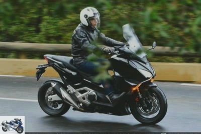 Scooter - New Honda Forza 750 2021 test: stronger than the Tmax ?! - Test Forza 750 Page 1: Honda recovered to (T) max!