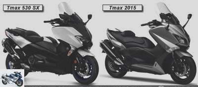 Scooter - Tmax 2017 SX and DX test: Yamaha gives (sells) its maximum! - 2017 Tmax test page 1 - 2001, the Tmax odyssey