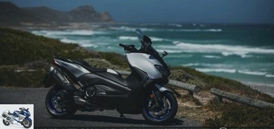 Scooter - Tmax 2017 SX and DX test: Yamaha gives (sells) its maximum! - 2017 Tmax test page 2 - MNC tests the new Tmax 530