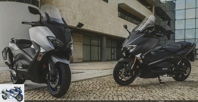 Scooter - Tmax 2017 SX and DX test: Yamaha gives (sells) its maximum! - Tmax 2017 test page 2 - MNC is testing the new Tmax 530