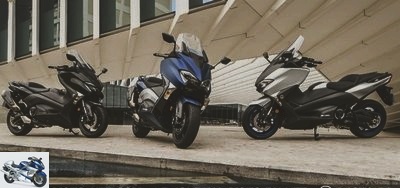 Scooter - Tmax 2017 SX and DX test: Yamaha gives (sells) its maximum! - Tmax 2017 test page 3 - Rather standard, SX or DX?
