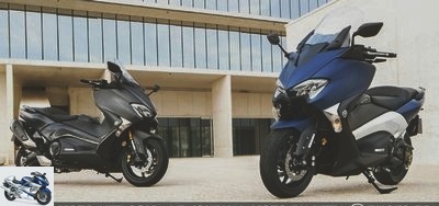 Scooter - Tmax 2017 SX and DX test: Yamaha gives (sells) its maximum! - Tmax 2017 test page 3 - Rather standard, SX or DX?