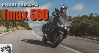 Scooter - Test Yamaha Tmax 560 2020: king of the urban jungle! - Tmax 560 test page 2: details in captioned photos