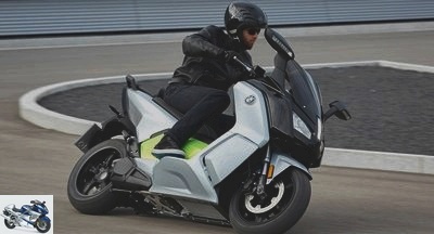 Scooters - Two new versions for the 2017 BMW C Evolution electric scooter - Used BMW