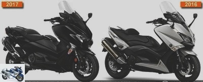 Scooters - New Yamaha TMax 2017 scooter: first information - Used YAMAHA