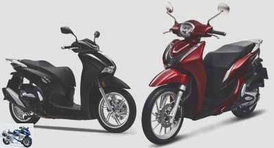 Scooters - New Honda SH Mode 125 and SH350 scooters: big wheels, big ambitions - Used HONDA