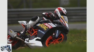 KTM RC 390 Cup in the driving report