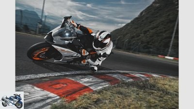 KTM RC 390 Cup in the test