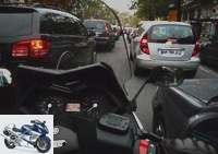 Road safety - The rise of motorcycle queues would be limited to expressways -