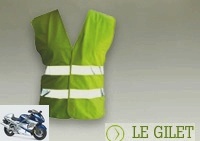 Road safety - The compulsory night vest for cyclists! -